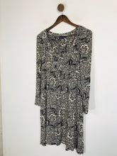 Load image into Gallery viewer, French Connection Women's Floral Long Sleeve A-Line Dress | UK14 | Multicoloured