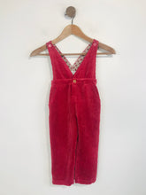 Load image into Gallery viewer, Zara Kid’s Corduroy Dungarees | 2-3 Years | Pink
