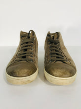 Load image into Gallery viewer, Tod’s Women's Suede High Tops Trainers | EU37 UK4 | Brown