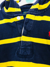 Load image into Gallery viewer, Ralph Lauren Kid’s Stripe Hoodie | Age 7 | Blue