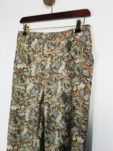Load image into Gallery viewer, Zara Women's Floral High Waist Casual Trousers | M UK10-12 | Multicoloured