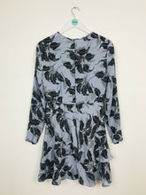 Load image into Gallery viewer, Reiss Womens Floral Print Knee Length Dress | UK 8 | Blue