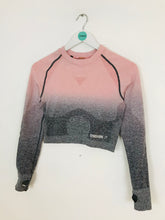 Load image into Gallery viewer, Gymshark Women’s Long Sleeve Gym Crop Top | M | Grey