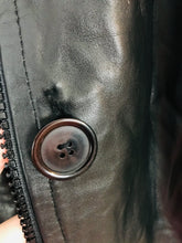 Load image into Gallery viewer, Soia & Kyo Women’s Leather Biker Jacket | L | Black