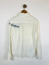 Load image into Gallery viewer, Versace Jeans Men's Cotton Embroidered Button-Up Shirt | L | White