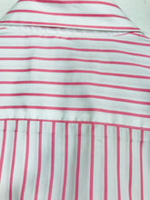 Load image into Gallery viewer, Charles Tyrwhitt Women's Striped Smart Button-Up Shirt | UK12 | Pink