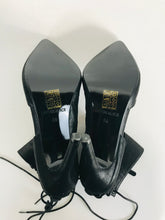 Load image into Gallery viewer, Lavish Alice Women's Leather Heels | EU36 UK3 | Black