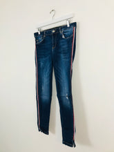 Load image into Gallery viewer, Zara Women’s Distressed Skinny Jeans | 40 UK12 | Blue
