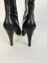 Load image into Gallery viewer, Kurt Geiger Women's Leather Heeled Boots | EU40 UK7 | Brown