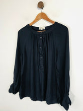 Load image into Gallery viewer, Joules Women's Collarless Blouse | UK10 | Blue