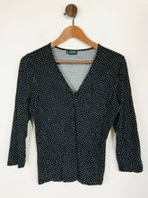 Load image into Gallery viewer, Hobbs Women's Polka Dot 3/4 Sleeve Blouse | UK14 | Black