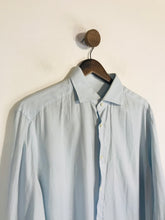 Load image into Gallery viewer, Ermenegildo Zegna Men's Button-Up Shirt | M | Blue