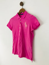 Load image into Gallery viewer, Ralph Lauren Women’s Beaded Polo Top Shirt | M | Pink