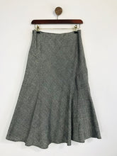 Load image into Gallery viewer, Phase Eight Women's Check Aline Midi Skirt | UK8 | Grey