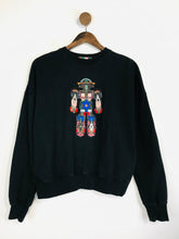 Load image into Gallery viewer, MSGM Women's Sequin Sweatshirt Jumper | S UK8 | Blue