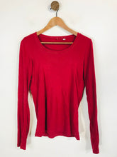Load image into Gallery viewer, Uniqlo Women's Cotton Long Sleeve T-Shirt | XS UK6-8 | Red