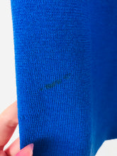 Load image into Gallery viewer, Jean Muir Womens Wool Knee-Length Pencil Skirt | M | Blue