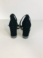 Load image into Gallery viewer, Office Women's Suede Leather Heels | 39 UK6 | Black