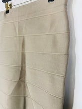 Load image into Gallery viewer, Romeo & Juliet Women's Bodycon Pencil Skirt | M UK10-12 | Beige