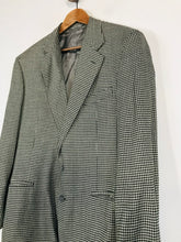 Load image into Gallery viewer, Ermenegildo Zegna Men's Wool Houndstooth Blazer Jacket | L | Multicoloured