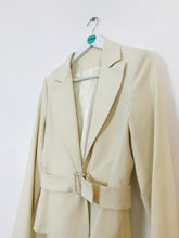 Load image into Gallery viewer, Kookai Women’s Belted Blazer | UK8 | Beige