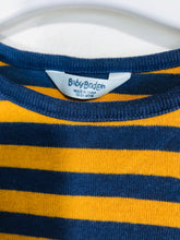 Load image into Gallery viewer, Boden Kid's Striped Long Sleeve T-Shirt | 18-24 Months | Blue