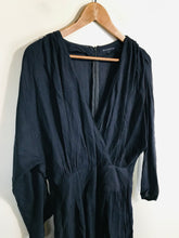 Load image into Gallery viewer, French Connection Women's Long Sleeve Romper | UK12 | Blue