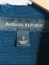 Load image into Gallery viewer, Banana Republic Women's Cotton Linen Sheath Dress | US2 UK6 | Blue