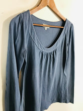 Load image into Gallery viewer, Jigsaw Women's Long Sleeve T-Shirt | S UK8 | Blue