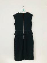 Load image into Gallery viewer, Ted Baker Women’s Peplum Sheath Dress | 2 UK12 | Black