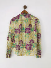 Load image into Gallery viewer, Sister Jane Women's Floral Lace Tie Blouse | M UK10 | Multicolour