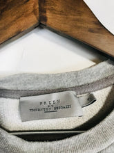 Load image into Gallery viewer, Preen by Thornton Bregazzi Women's Lace Zip Jumper | S UK8 | Grey