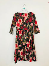 Load image into Gallery viewer, Hallhuber Women’s Floral A-Line Midi Dress | UK10 | Multicoloured