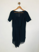 Load image into Gallery viewer, French Connection Women's Pleated Sheath Dress | UK10 | Blue