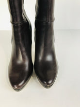 Load image into Gallery viewer, Kurt Geiger Women's Leather Heeled Boots | EU40 UK7 | Brown