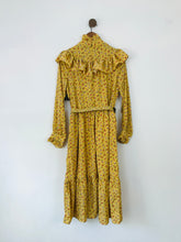 Load image into Gallery viewer, Sister Jane Women's Floral Ruffle Midi Dress | S UK8 | Yellow