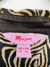 Load image into Gallery viewer, Monsoon Women's Button Up Shirt Dress | UK18 | Brown