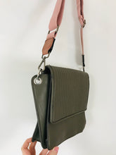 Load image into Gallery viewer, Kin by John Lewis Women’s Faux Leather Crossbody Bag | Small | Brown Grey