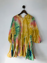 Load image into Gallery viewer, Rhode Resort Women’s Colourful Tie Dye Aline Mini Dress | S UK8 | Multicolour