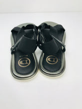 Load image into Gallery viewer, Dune Women's Elasticated Strap Open Toe Sandals | UK5.5  | Black
