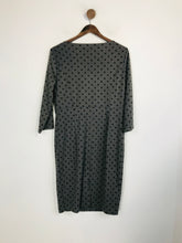 Load image into Gallery viewer, Lindy Bop Women's Polka Dot Sheath Dress | UK16 | Grey
