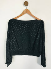 Load image into Gallery viewer, Allsaints Women's Floral Blouse | UK12 | Black