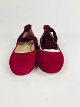 Load image into Gallery viewer, LK Bennett Women's Suede Velvet Heels NWT | EU39 UK6 | Red
