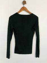 Load image into Gallery viewer, Jigsaw Women's Cashmere Silk Cardigan  | S UK8 | Green