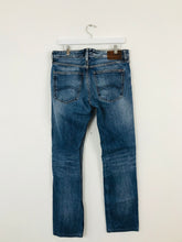 Load image into Gallery viewer, Tommy Hilfiger Denim Men’s Straight Fit 85 Jeans | 32 M | Blue