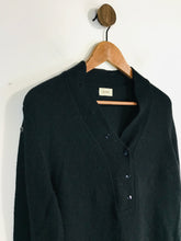 Load image into Gallery viewer, Donna Women's Cashmere Wool Jumper | M UK10-12 | Black