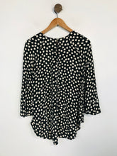 Load image into Gallery viewer, Zara Women's Polka Dot Blouse | L UK14 | Black