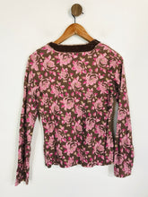 Load image into Gallery viewer, Boden Women's Velvet Floral Cardigan | UK12 | Multicoloured