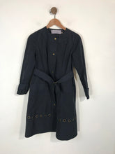 Load image into Gallery viewer, Vera Wang Women's Cotton Ribbed Overcoat Coat | US4 UK8 | Blue