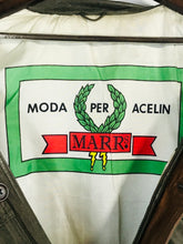 Load image into Gallery viewer, Marr’s Moda Per Acelin Men's Leather Biker Jacket | XL | Grey